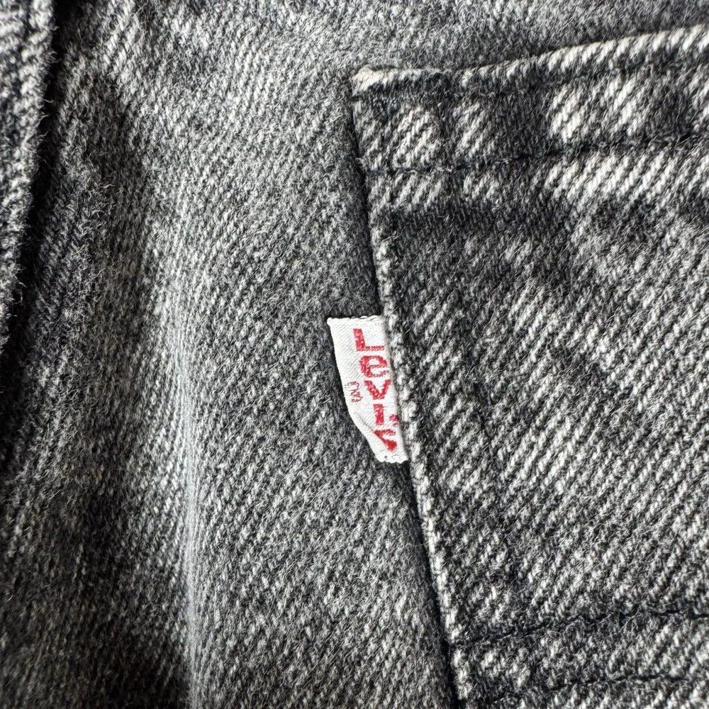 Vintage 90s LEVI'S Student Black Acid Wash Jeans 30x30 (Fits 28x29)